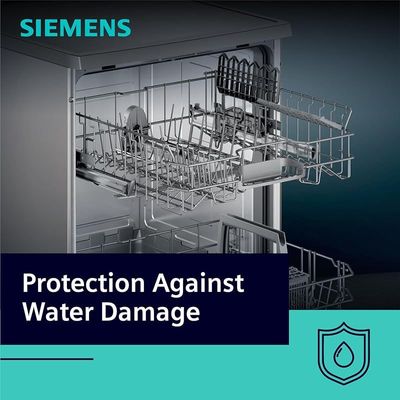 Siemens Dishwasher iQ300 12 Place Settings Dishwashers, 60cm Dishwasher, German Engineering Dishwasher Machine SN25D800GC