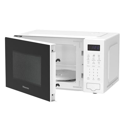 H20MOWS4 MWO,Hisense 20L Microwave Oven, Preset Cooking Menus, 11-levels of Power, 360Â° Turntable, Time &amp; Weight Defrost, LED Display, Optional Ceramic Cavity, H20MOWS4UK