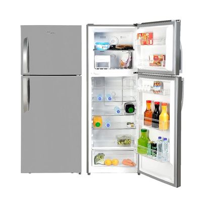 Super General 510 Liters Gross Double Door Refrigerator-Freezer, No-Frost, Multi-Flow-Cooling, Lock &amp; Key, Inox finish, SGR-510-l, 68.2 x 70.5 x 178 cm, 1 Year Warranty