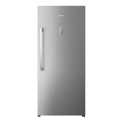 Hisense Freestanding Upright 592L Freezer, Super Freeze, Total No Frost, Touch Electronic Control, 83x79.2x193.7 cm (LxWxH), Silver Model FV769N4ASUD, 1 Year Full &amp; 5 Years Compressor Warranty