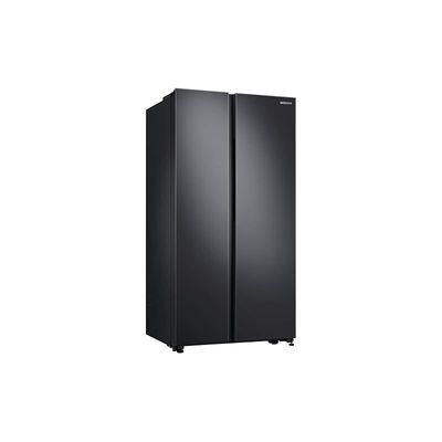 Samsung 680 Liters, Side By Side Refrigerator, RS62R5001B4/AE, Gentle Black Matt, SpaceMax Technology, 20 Year Warranty on Digital Inverter Compressor