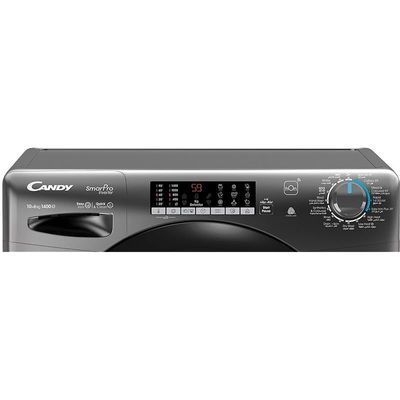 Candy Washer Dryer 10/6 dry 1400rpm SmartPro Inverter Steam Function Class A 6 Digit Display Model CSOW41066TWMBR19