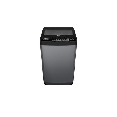 Hisense 8Kg Top load Fully Automatic Washer Titanium GreySilver Model WTJA802T | 1 Year Warranty.