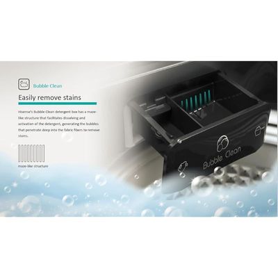 Hisense 8Kg Top load Fully Automatic Washer Titanium GreySilver Model WTJA802T | 1 Year Warranty.