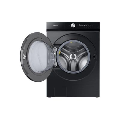 Samsung 18 kg Washer Dryer Combo, WD18B6400KV/GU, Black, EcoBubble and AI Wash, 20 Year Warranty on Digital Inverter Motor