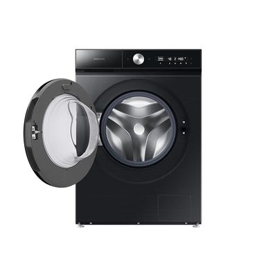 Samsung Front Load Washer 11.5 kg, Black, with EcoBubble, AI Wash, Auto Open Door, WW11BB944DGB/GU, 20 Year Warranty on Digital Inverter Motor