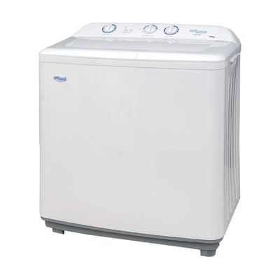Super General 10 kg Twin-Tub Semi-Automatic Washing Machine SGW1056N, White, Low Noise Gear Box, Spin Dry, Lint Filter, Rust Proof, 83.8 W cm x 49 D cm x 96 H cm, 1 Year Warranty
