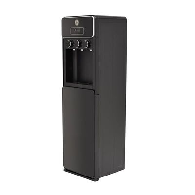 Hoover Bottom Loading Water Dispenser With Cabinet , 3 Water Spouts for Hot, Cold, Child Safety Lock, Knob Control, Stretched Stainless Cold Tank, 1 Year Warranty ,Black - HWD-SBL-02B