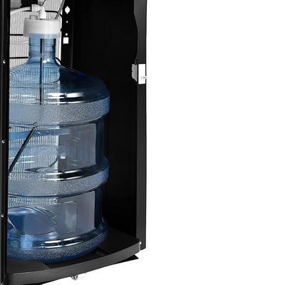 Super General Hot and Cold Water Dispenser, Bottom-Loading Water-Cooler, Instant-Hot-Water, 3 Taps, SGL-2020-BM, Black/Silver, 34 x 35 x 107 cm, 1 Year Warranty