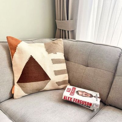Urban Elegance Handwoven Cushion Cover 50 x 50 cm - Multi Color