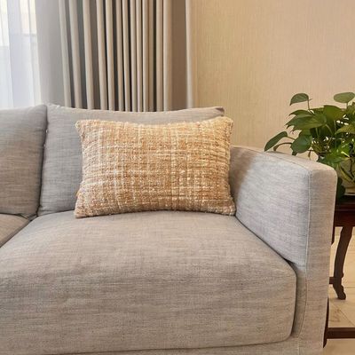 Oslo Woven Cushion, 40 x 60 cm - Beige