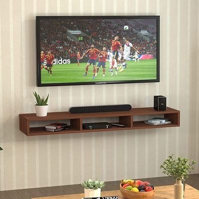 Wall Mounted TV Unit and Cabinet Measuring 90x24x18 cm