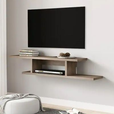 Floating TV Cabinet Stand Wall Mounted Media Console Shelf