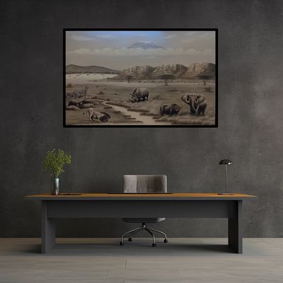 Handmade Wall Art L101 x W152 - Black and White