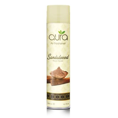 Aura Air Freshener Regular - Sandalwood - 300 Ml - Set of 01