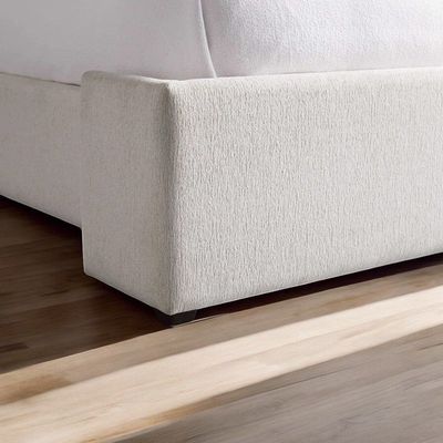 Moderno Comfy Off-White Bed L215 x W220 x H110 - White