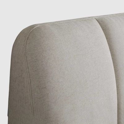 Regina King size Bed L215 x W220 x H110 - Beige