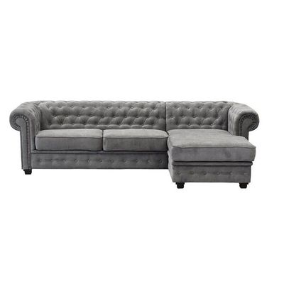 Alderwood Corner Sectional Sofa L155 x W270 x H80 - Grey