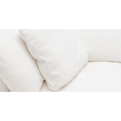 Cloud Feather L-Shape Modular Sofa L200 x W300 x H75 - White