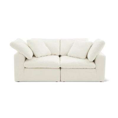 Cloud Feather Sofa 2-Seater L100 x W200 x H75 - White