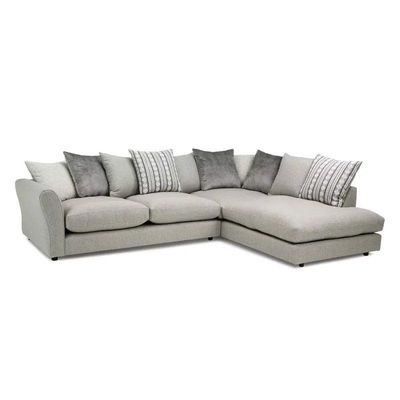 Corner Bliss Sectional Sofa L175 x W220 x H85 - Light Grey