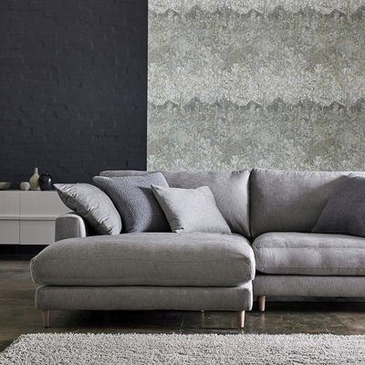 Corner Sofa With Chaise L150 x W200 x H75 - Grey