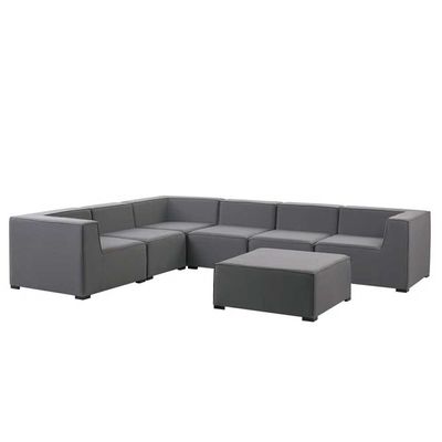 Haisleigh 7-Piece Upholstered Sectional Sofa L250 x W320 x H65 - Grey
