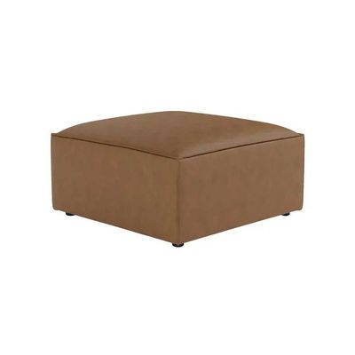 Kustom Deco Faux Leather Sectional Sofa L100 x W270 x H75 - Brown