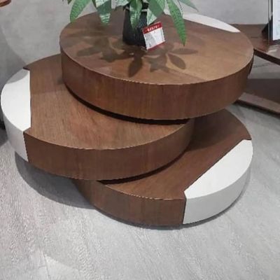 Three Layer Unique Design Coffee Table