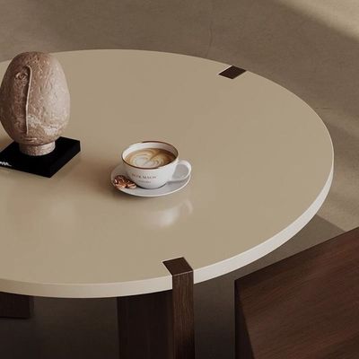 Set Of two Coffee tables Wood 85cm