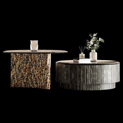 Coffee Tables Set Of Two - 80cm