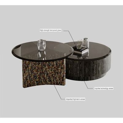 Coffee Tables Set Of Two - 80cm