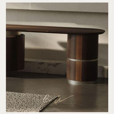 TV Table Real Wood With Adjustable and Extended part 200 upto 320cm