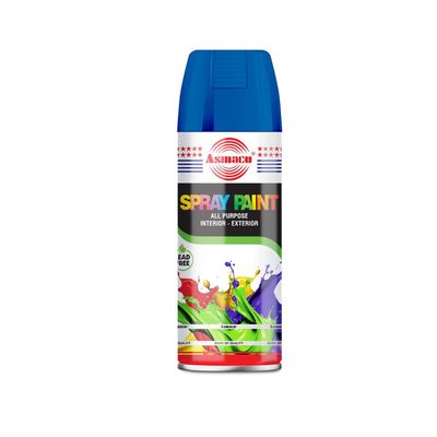 Asmaco Spray Paint - Dark Blue - 400 Ml - Set of 01