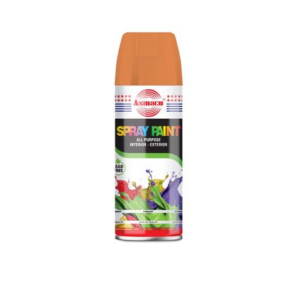 Asmaco Spray Paint - Fluo Orange Yellow - 400 Ml - Set of 01