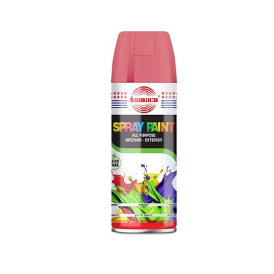 Asmaco Spray Paint - Fluorescent Orange - 400 Ml - Set of 01