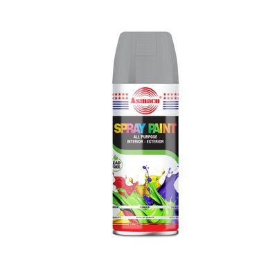 Asmaco Spray Paint - Silver - 400 Ml - Set of 01