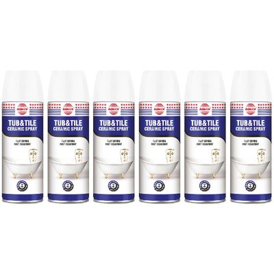 Asmaco Tub & Tile Ceramic Spray - 400 Ml - Set of 06