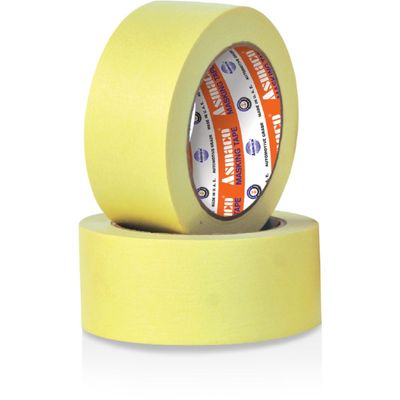 Masking Tape Temperature Grade - Yellow - 48 Mm x 30 Yards - Set of 01