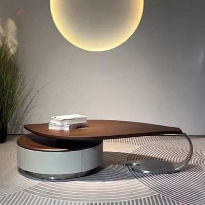 Wooden Leaf Shaped Center Table.