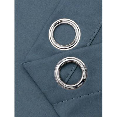 Premium Quality Blackout Curtains 2-Piece Large Size (140x270cm) for Bedroom | Living Room, Color Pearl Blue