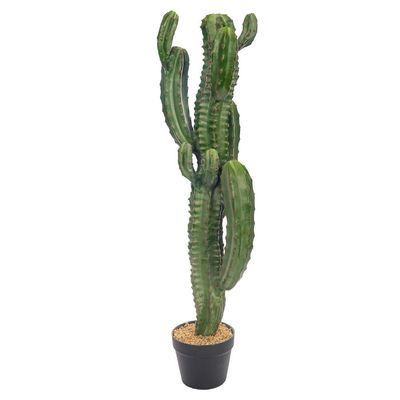 Yatai Artificial Cactus Plant, Realistic Green Succulent Fake Plants with Pot, Maintenance-Free, Waterproof & UV Resistant Decorative Faux Plant for Indoor & Outdoor Home, Office, Event Decor (105cm)
