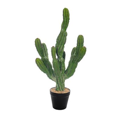 Yatai Artificial Cactus Plant, Realistic Spiky Design Fake Plants with Durable Waterproof Pot, UV Resistant & Maintenance-Free Floor Plant, Odor-Free Faux Plants for Home Office Event Garden (59cm)