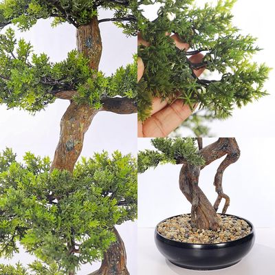 Yatai Artificial Bonsai Tree, Lifelike Faux Plants with Green Leaves & Pot, Maintenance-Free, No Watering, Long Lasting Faux Tree, Odorless & Waterproof Fake Plants for Event Home Office Decor (85cm)