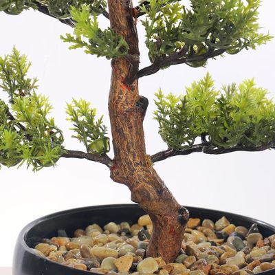 Yatai Artificial Bonsai Tree, Lifelike Faux Plants with Green Leaves & Pot, Maintenance-Free, No Watering, Long Lasting Faux Tree, Odorless & Waterproof Fake Plants for Event Home Office Decor (30cm)