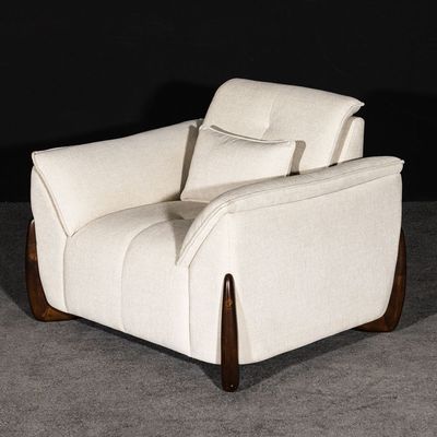 Elizabeth-One Seater Sofa L90xW120xH94 - Beige