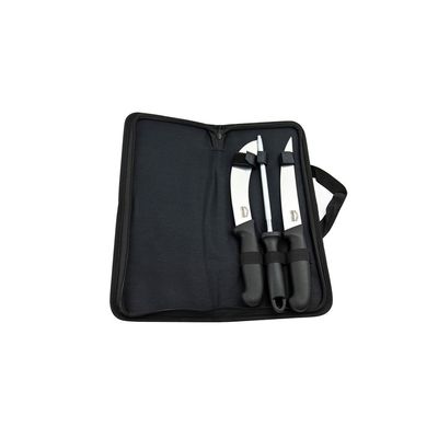 Samura Butcher Set Of 2 Kitchen Knives: Skinning Knife, Butcher Knife And Honing Rod(Bag Included)