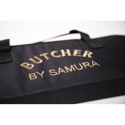 Samura Butcher Set Of 2 Kitchen Knives: Skinning Knife, Butcher Knife And Honing Rod(Bag Included)
