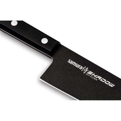 Samura Shadow Santoku Knife With Black Non-Stick Coating 7.0"/175 Mm