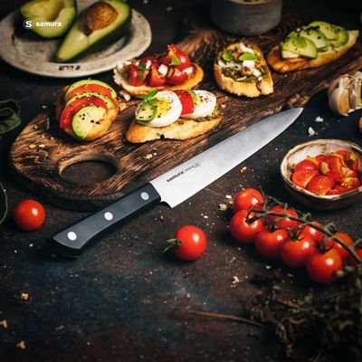 Samura Harakiri Slicing Knife 7.7"/196 Mm, Black